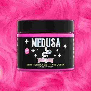 Medusa semi-permanent pink hair dye